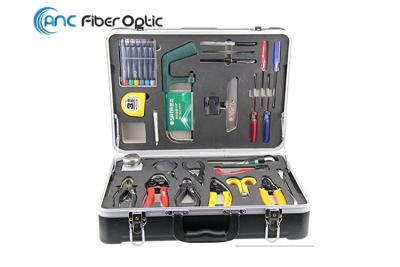 China Customized Fiber Optic Fusion Splicing Cable Construction Tool Kits AC 6300 for sale