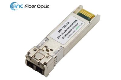 China HP Compatible Fiber Optic Transceiver 10GBASE-SR SFP+ Module MMF 850nm 300m for sale