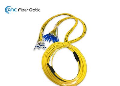 China Low Insertion Loss Fiber Optic Patch Cable 12 16 Core With 2.0mm SM SC LC Connector for sale