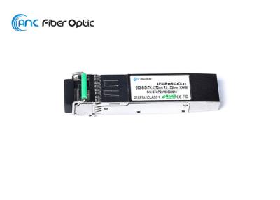 China Transmisor-receptor 25G SFP28 Bidi Tx1270/Rx1330 de Ethernet de la fibra óptica de SMF el 10KM LC DDM en venta