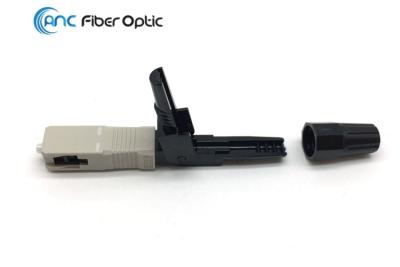 China Campo - velocidade rápida instalável do milímetro SC/PC dos conectores do cabo de remendo da fibra para o cabo de 0.9/3.0mm à venda