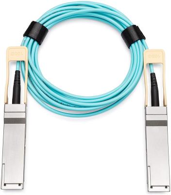 China 100G QSFP28 AOC Active Optical Cable OM3 OM4 Fiber Upto 100M, Cisco Compatible for sale