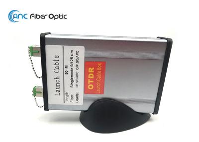 China Mini Fiber Optic OTDR Launch Cable Box OTDR Dead Zone Eliminator SM 50M 100M 500M for sale