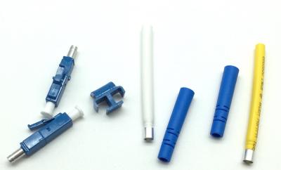 China LC Duplex Fiber Patch Cord Connectors High Density For 2.0mm SM MM OM3 OM4 Cable for sale