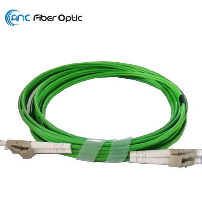 China LC SC Duplex 3M OM5 Optical Fiber Jumper 100 Gigabit Multimode for sale