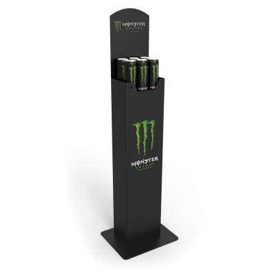 China Hot Selling Automatic Vertical Vendor Energy Drink Display Stand With Custom Logo for sale