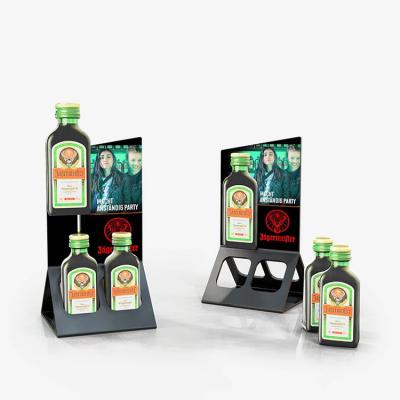Chine Supermarché acrylique de support de bouteille à bière de présentoir de magasin de spécialités pour la promotion à vendre