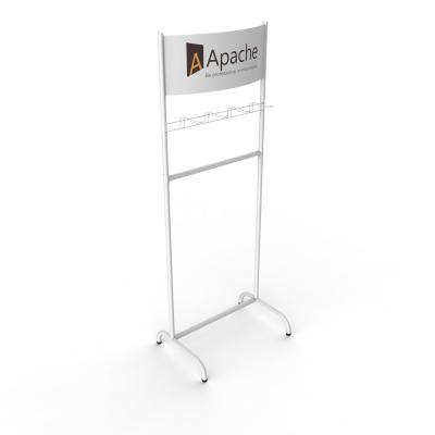 China Customized Display Stand Metal Tools Shop Display Rack With Hooks for sale