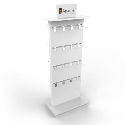 High Class Underwear Display Stand Racks For Cloth Shop Wood Material