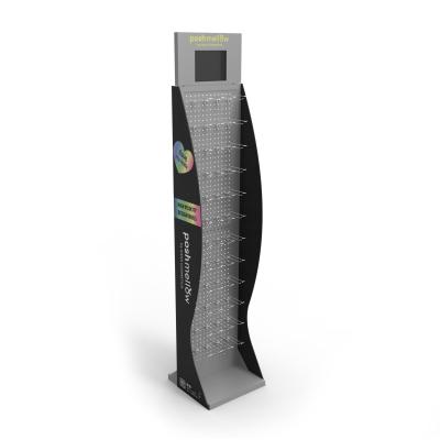 China Pantalla LCD de Peg Display Stand With del soporte de exhibición del guante de la tienda al por menor en venta