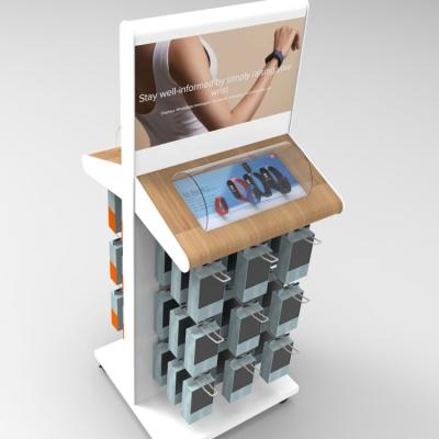 Chine Point de bracelet d'affichage debout de plancher d'affichage de bruit d'achat pour des accessoires de téléphone portable à vendre