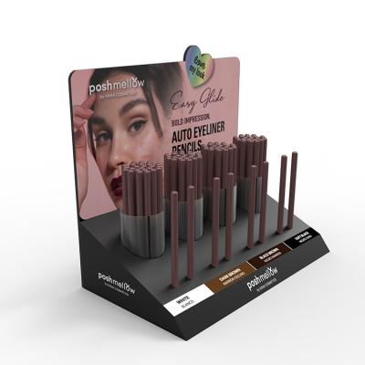 Cina Banchi di mostra cosmetici del prodotto del bordo della schiuma del PVC dei visualizzatori del contatore della matita dell'eye-liner in vendita