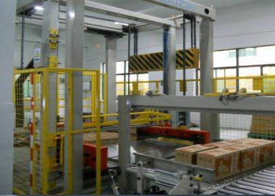 China PLC Controlled Automated Palletizer Touch Screen Operation High Automation for sale
