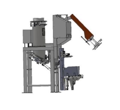 China Pneumatic Type Valve Bag Packing Machine for Starch and Cassava Starch Powder for sale