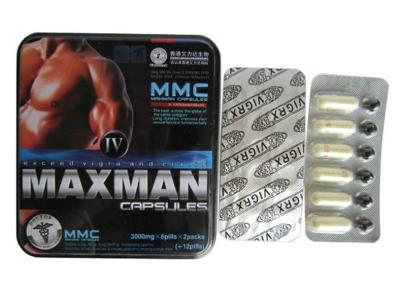 中国 安全な草の Maxman IV の男性の性の増強物、性の欲求を高める性の強化の丸薬 販売のため