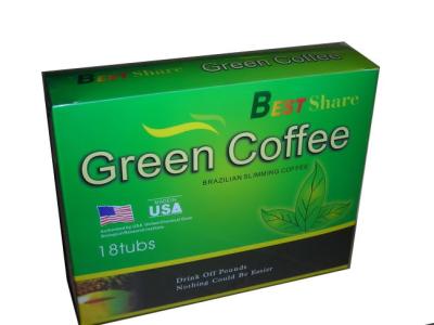 China Effective Green Coffee Slimming Coffee, Natural Leptin Slimming Coffee To Beautify Skin for sale
