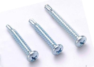 China Pan Head Self Drilling Screw Zinc Plated 3.5/3.9*(16~76)mm for sale