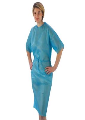 China Elastic Cuffs Disposable Surgical Scrubs Breathable For Blood Repellent for sale