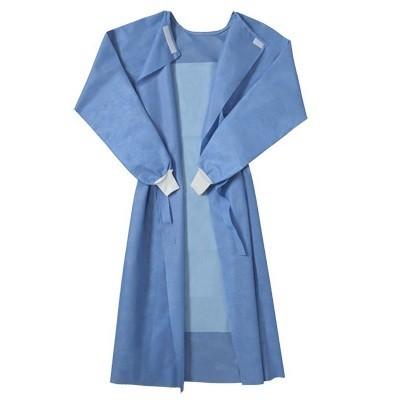 China Vestido quirúrgico disponible hecho punto del puño, ropa impermeable disponible en venta