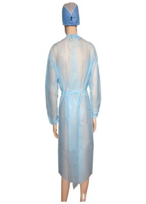 Chine Vêtements de protection jetables non tissés stériles, robes patientes jetables à vendre