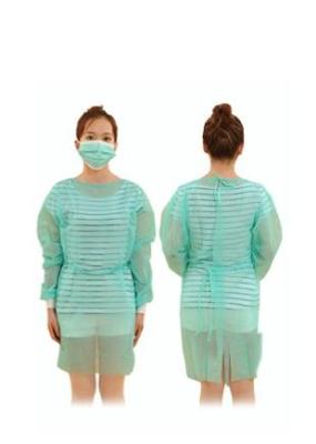 China Vestidos médicos disponibles del aislamiento, batas disponibles resistentes químicas en venta