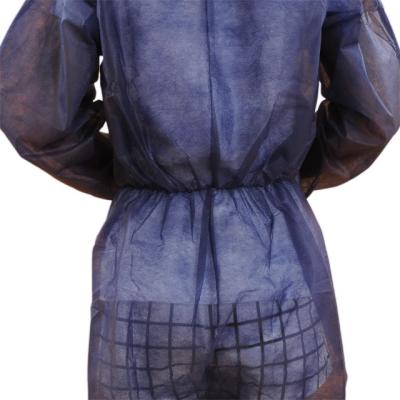 China Vestido quirúrgico no tejido de S-3XL sin la capilla, batas respirables ligeras en venta