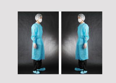 China Custom Size Disposable Medical Protective Apparel Dustproof Waterproof for sale