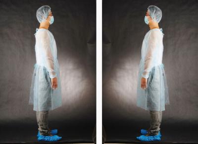Китай Медицинские белые защитные Ковералльс, устранимые белые прозодежды художников продается