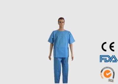 China Hospital / Clinic Disposable Surgical Gown Breathable Acid Proof for sale