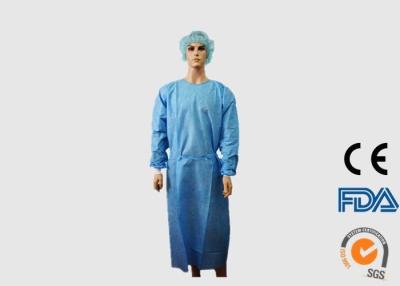 China Disposable Medical Scrubs Operating Gowns Liquid Resist For Hospital for sale