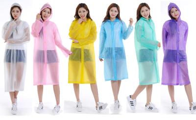 China CE / ISO9001 Approved Plastic Rain Poncho , Disposable Waterproof Lab Coat for sale