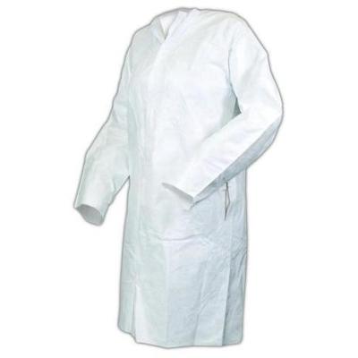 Cina Il laboratorio di plastica eliminabile unisex di S-XXXL ricopre la mantella da pioggia di cappuccio in vendita