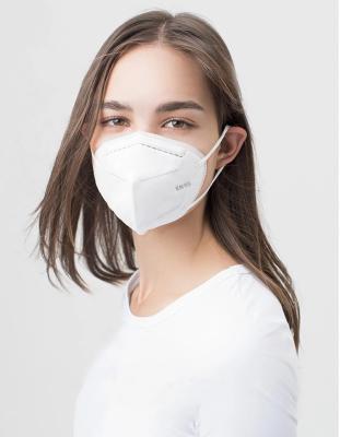 China Breathable Folding FFP2 Mask KN95 Disposable Face Mask Antibacterial for sale