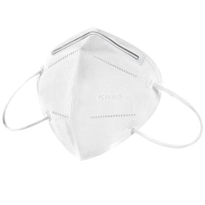 China PM 2.5 Protection Folding FFP2 Mask White Color Fold Ffp2 KN95 Mask for sale