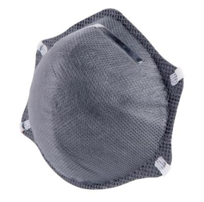 China Disposable FFP2 Carbon Filter Respirator , 4 ply Disposable Dust Mask for sale