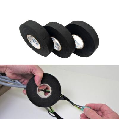 China Abrasion Resistant Wire Harness Automotive Cloth Tape 0.25mm Chemical Resistant for sale