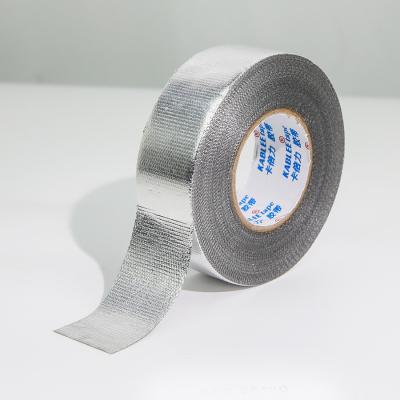 China Heat Resistant Aluminum Foil Tape For Air Conditioning Fiberglass 0.1mm Thickness for sale