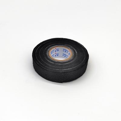 China Fleece Wiring Tape 10m/15m Heat Resistant Insulation Tape High Temperature Adhesive for Electrical Wiring for sale