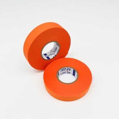 China Acrylates Copolymer Adhesive Cloth Wire Harness Tape T04 Orange Color for sale