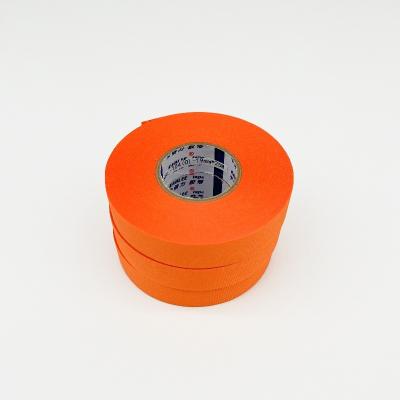 China Orange Color Cloth Wire Harness Tape T04 Acrylates Copolymer Adhesive Te koop