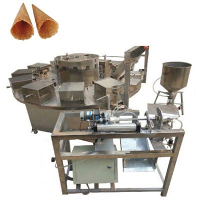 China Gas Heating Waffle Cone Production Line for sale