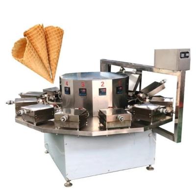 China Automatic Industrial Ice Cream Rolled Sugar Cone Machine for sale