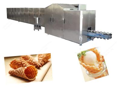 China Stainless Steel Industrial Automatic Rolled Sugar Cone Machine for sale