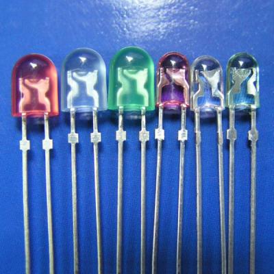 China Toq quality with super brightness 5mm oval led diodes for indoor and outdoor led module display for sale