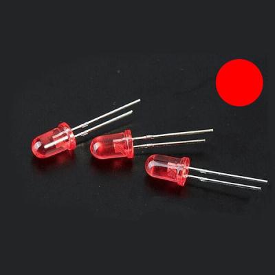 China Factory price 2018 best selling products mini red color diffused lens 5mm round led diode​s for sale