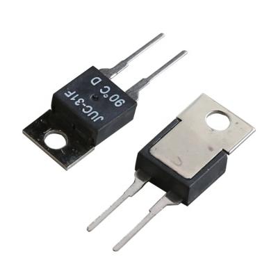 China HENGHAO 30-150Deg Overload 250V 2A Mini Thermal Switch Temperature Cutout Protector for sale