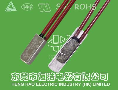 Chine Type normalement ouvert interrupteur de coupure thermique de fusible de caisse thermique bimétallique en métal à vendre