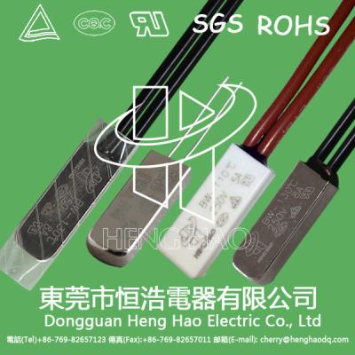 Chine C.A. 125V 250V d'interrupteur thermique de moteur électrique a actionné l'approbation de RoHS à vendre