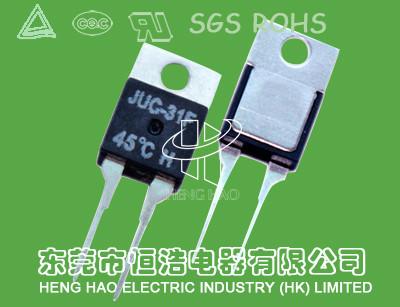 China Normally Closed / Open Bimetal Thermal Switch , Touch Type Temperature Cutout Switch for sale