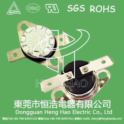 China O Thermal do ferro de vapor KSD301 cortou o plástico do interruptor/corpo cerâmico opcionais à venda